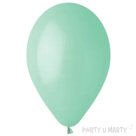 balony pastel mietowe gemar 12 100 szt