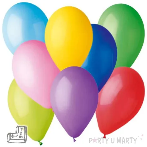 balony pastel mix gemar 12 100 szt