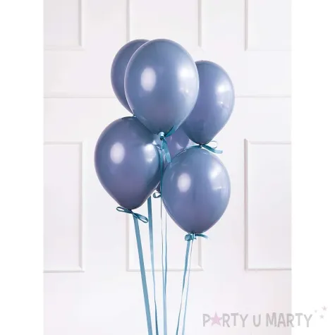 balony pastel niebieski ciemny strong 11 100 szt