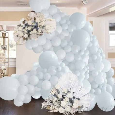 balony pastel niebieski mglisty strong 5 100 szt