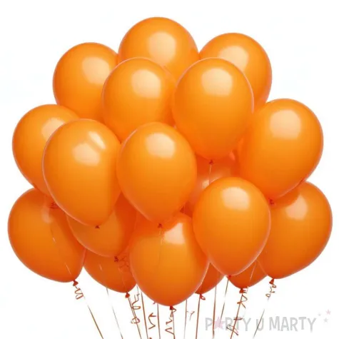 balony pastel pomaranczowe 10 strong 50 szt
