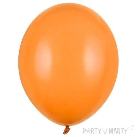 balony pastel pomaranczowe 12 strong 10 szt