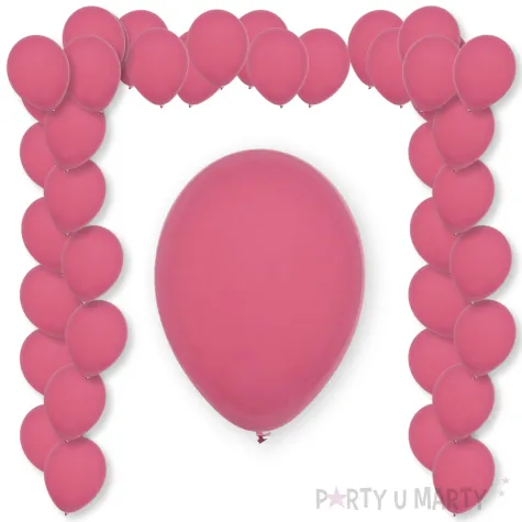 balony pastel rose decomex rozowy 9 100 szt