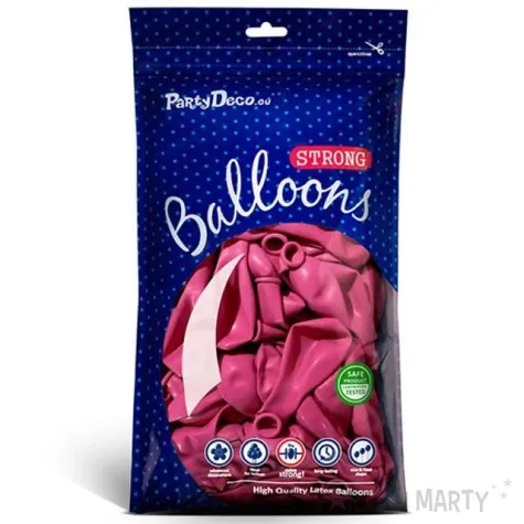 balony pastel rozowe 10 strong 20 szt