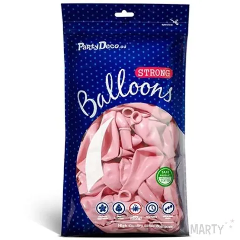 balony pastel rozowe blade 12 strong 100 szt