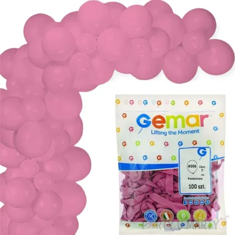 balony pastel rozowy jasny gemar 5 100 szt