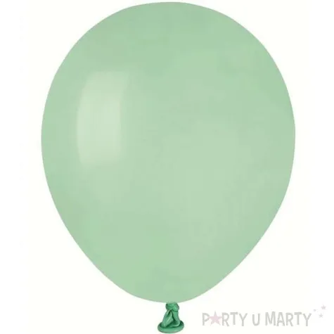 balony pastel turkusowo zielone gemar 5 100 szt