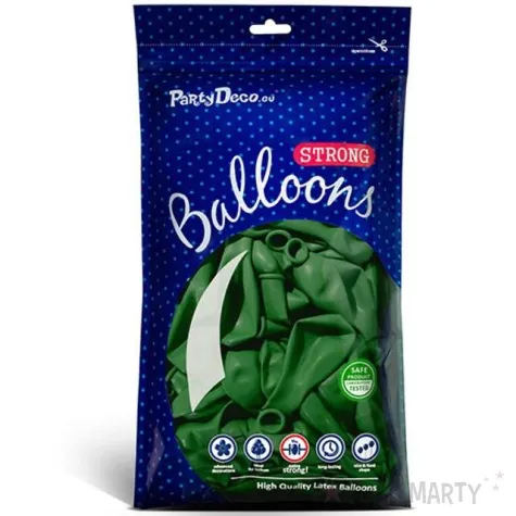balony pastel zielone 9 strong 10 szt