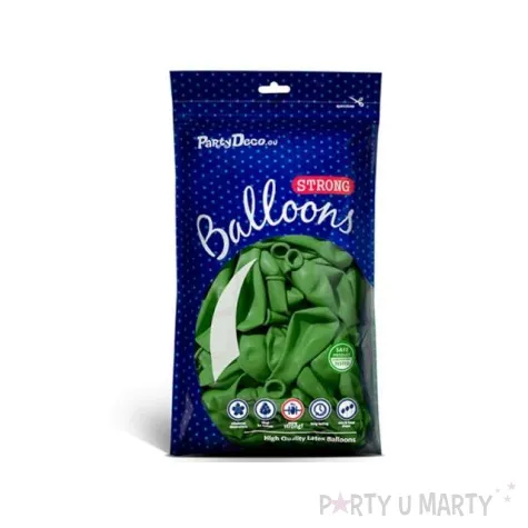 balony pastel zielone jabluszko 12 strong 10 szt