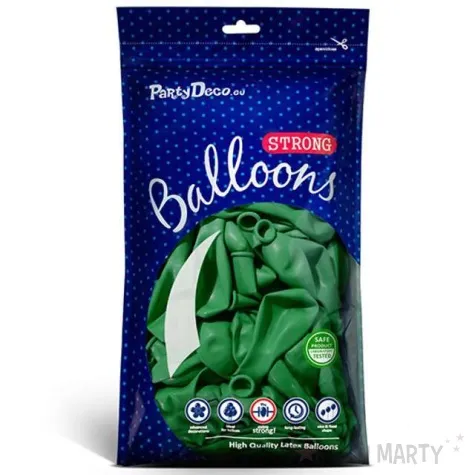 balony pastel zielone jasne 10 strong 10 szt