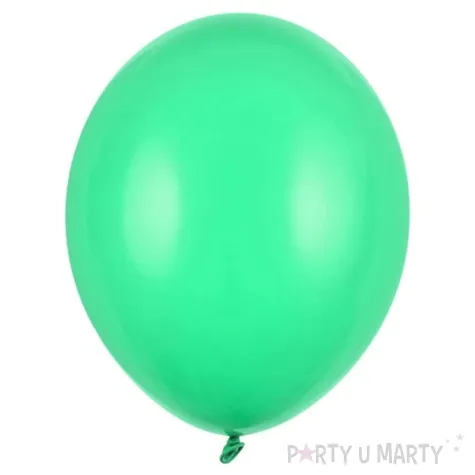 balony pastel zielone jasne 9 strong 100 szt