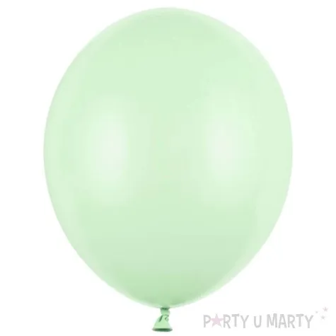 balony pastel zielone pistajcowe strong 11 100 szt