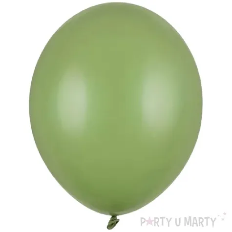 balony pastel zielony ciemny strong 11 100 szt