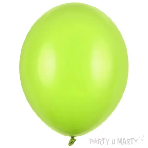 balony pastel zielony limonkowy 9 strong 20 szt