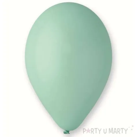 balony pastel zielony turkusowy gemar 10 500 szt