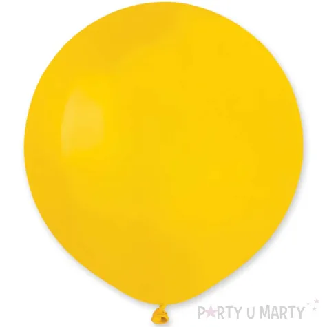 balony pastel zolty gemar 19 25 szt