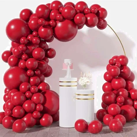 balony pastel zurawinowy qualatex 11 100 szt