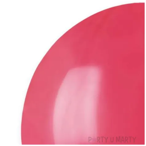 balony pastelowe czerwony gemar 19 50 szt