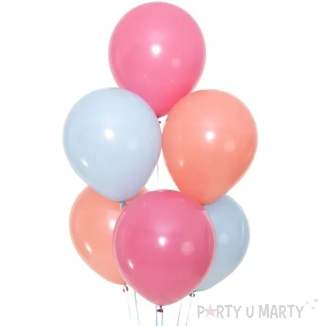 balony pastelowe dzika roza partypal 5 20 szt