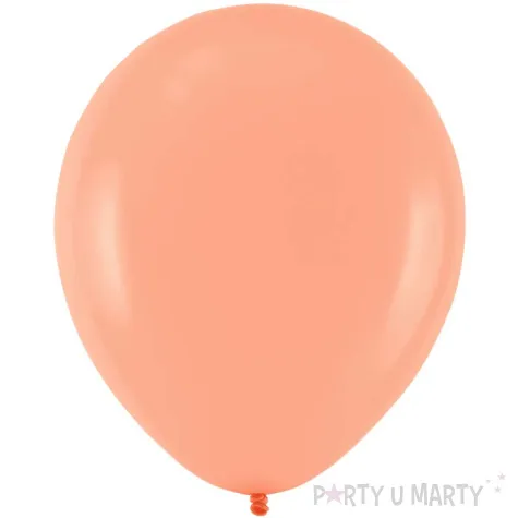 balony pastelowe lososiowy partypal 10 10 szt
