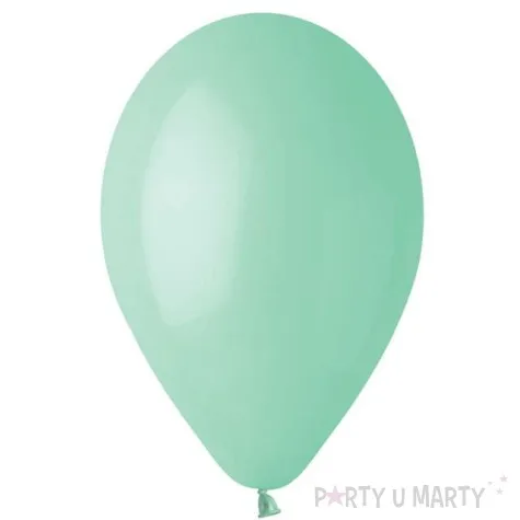 balony pastelowe mietowy gemar 13 50 szt