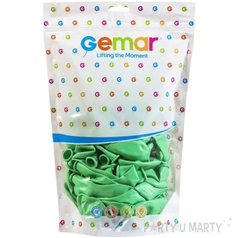 balony pastelowe mietowy gemar 13 50 szt