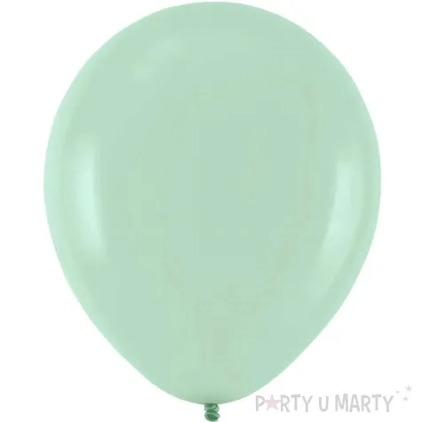 balony pastelowe mietowy partypal 12 100 szt