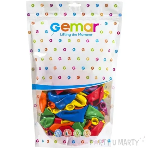 balony pastelowe mix gemar 13 50 szt