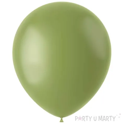 balony pastelowe oliwkowy folat 13 50 szt