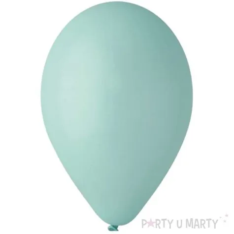 balony pastelowe turkosowo zielony gemar 13 50 szt