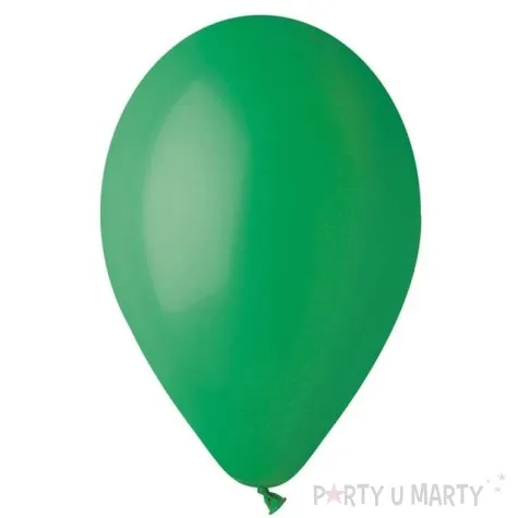 balony pastelowe zielony ciemny gemar 13 50 szt