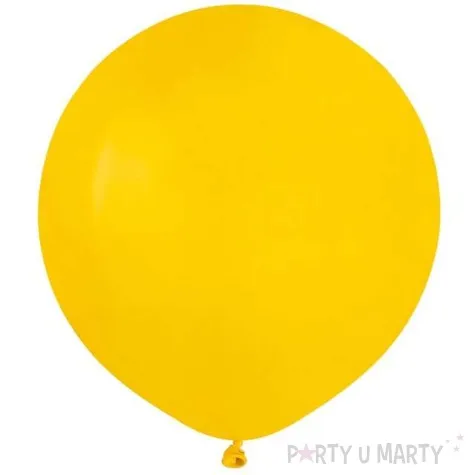 balony pastelowe zolte gemar 19 50 szt