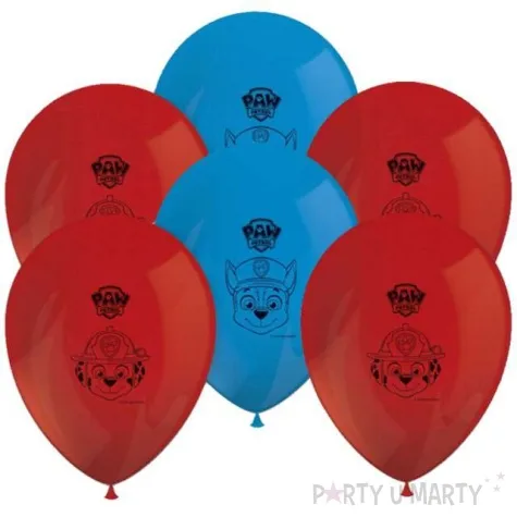balony paw patrol procos mix 12 8 szt