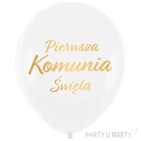 balony pierwsza komunia swieta partypal 12 100 szt