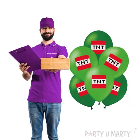 balony piksel tnt partypal 12 12 szt