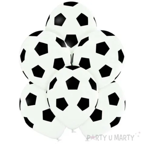 balony pilka nozna biale belbal 12 6 szt