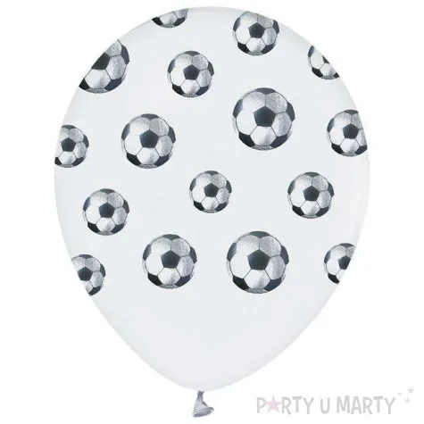 balony pilka nozna biale godan 12 5 szt