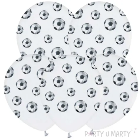 balony pilka nozna biale godan 12 5 szt