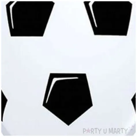 balony pilka nozna biale pastel qualatex 11 25 szt