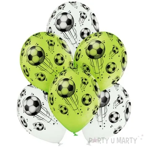 balony pilka nozna pastel mix belbal 12 6 szt