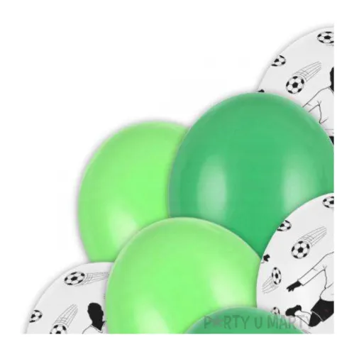 balony pilka nozna zestaw kibica 10 15 szt