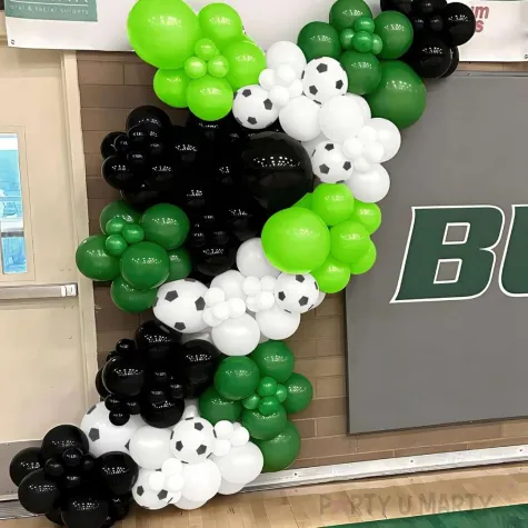 balony pilka nozna zestaw kibica 10 20 szt