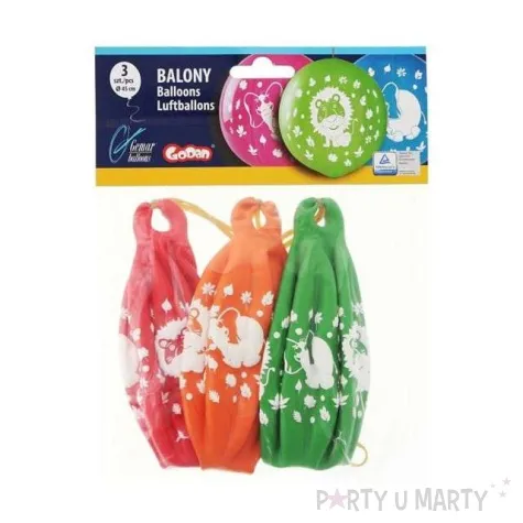 balony pilki dzungla gemar 3 szt 18