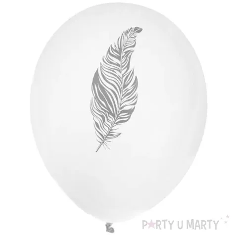 balony piorko bialy santex 9 8 szt