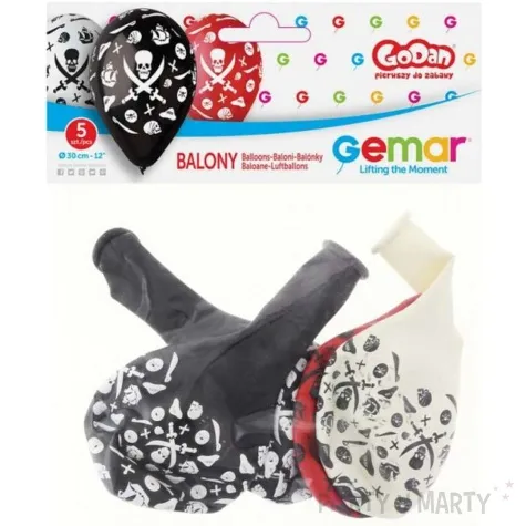balony piraci gemar 12 5 szt