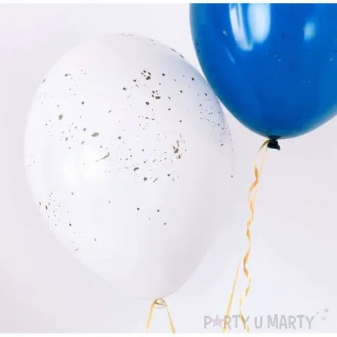 balony plamki pastel biale strong 12 50 szt