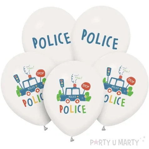 balony police radiowoz godan 12 5 szt