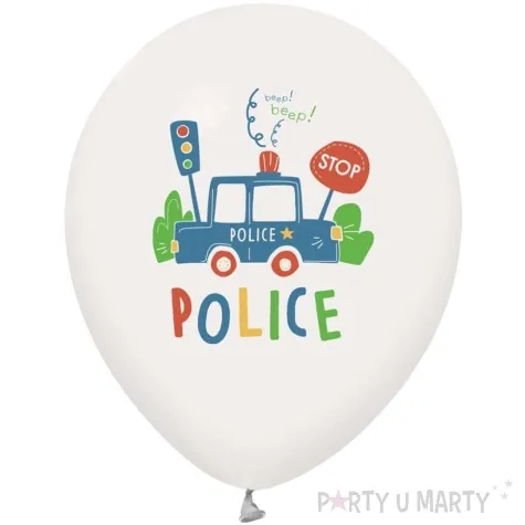 balony police radiowoz godan 12 5 szt
