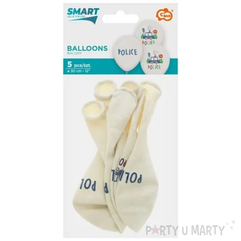 balony police radiowoz godan 12 5 szt