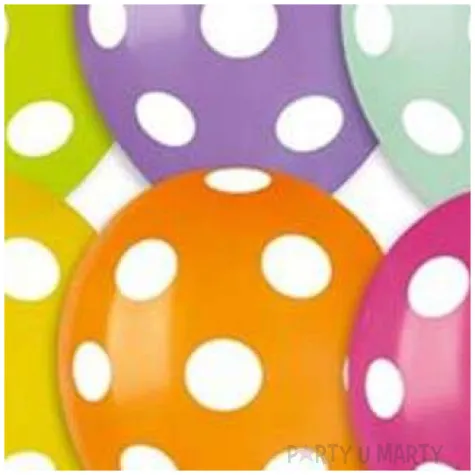 balony premium grochy gemar 5 100 szt